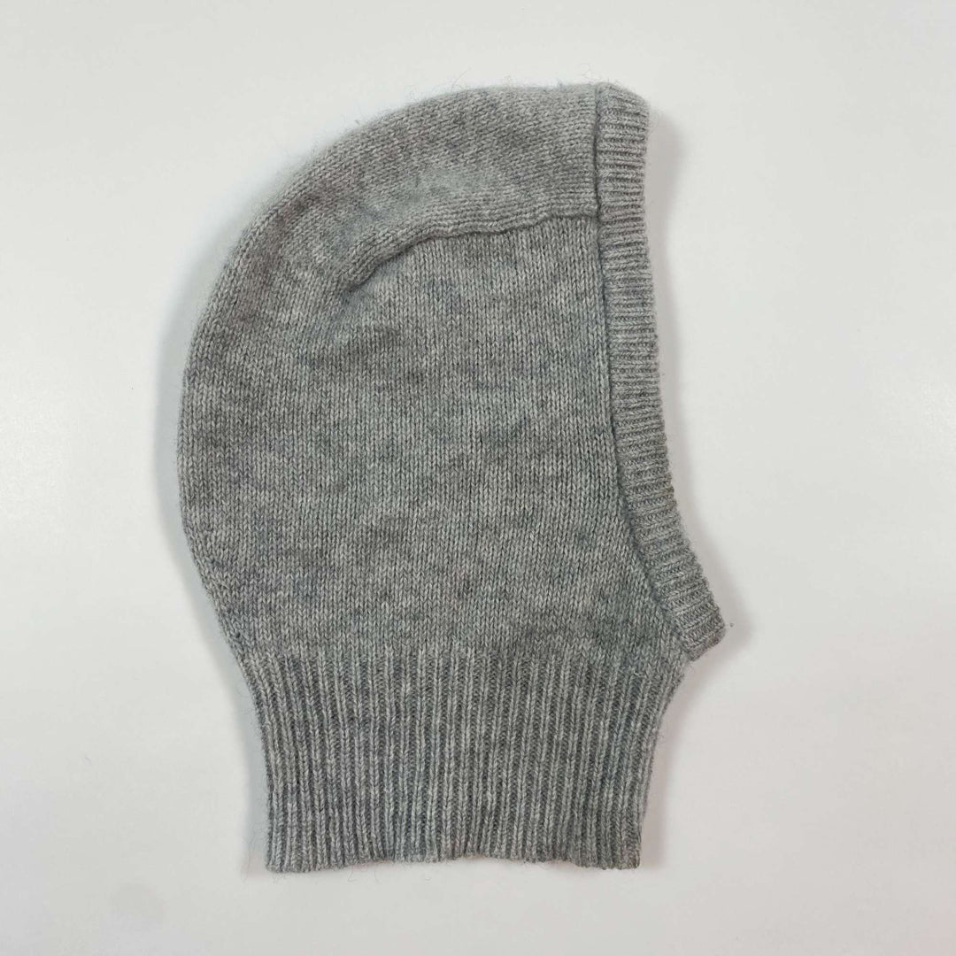 Bonpoint grey cashmere balaclava 2Y 1