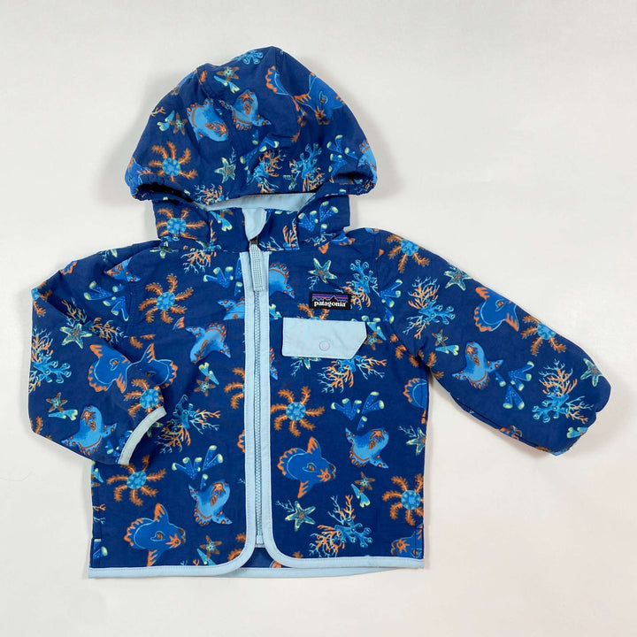 Patagonia ocean print wind jacket 6-12M 1