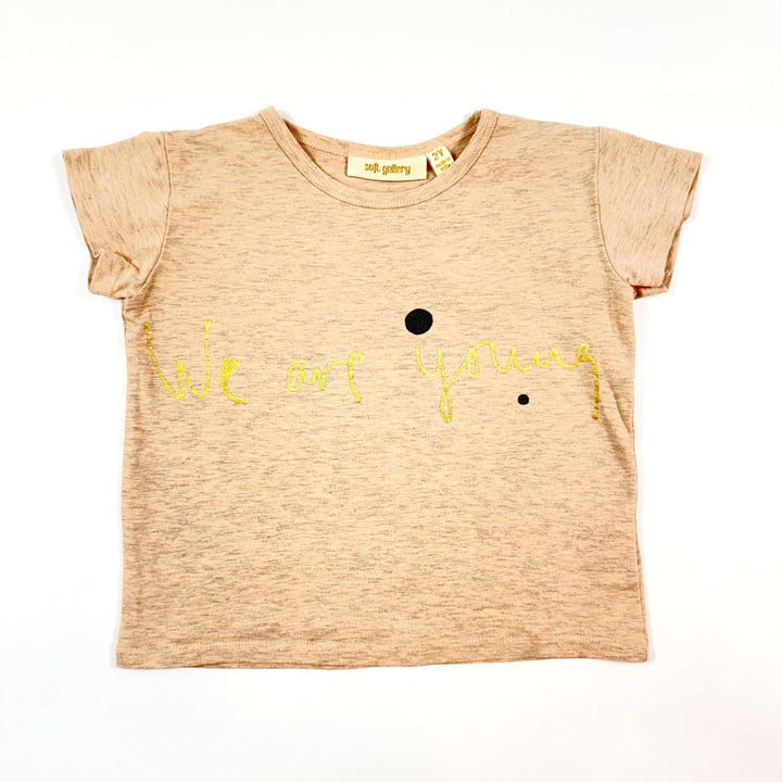 Soft Gallery pink we are young t-shirt 2Y 1