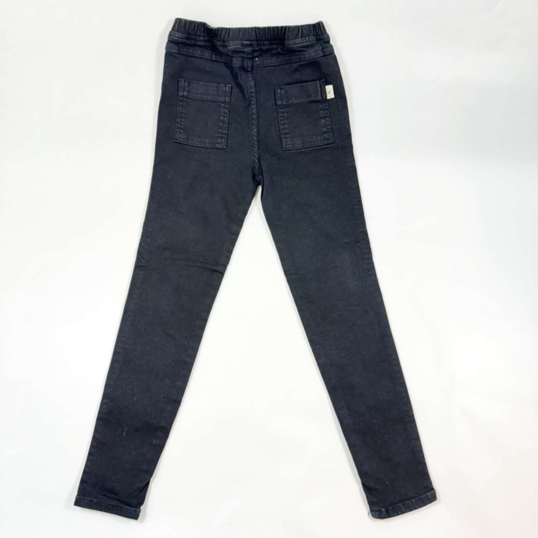 Gro black jeans leggings with back pockets 128/134 2