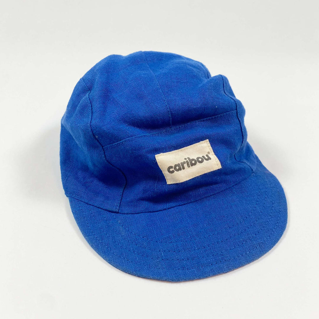 Caribou blue linen cap Grand 1