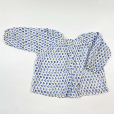 Little Seraphina block print summer blouse 18-24M 3