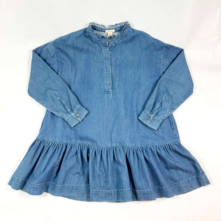 Bellerose denim ruffle collar dress  10Y 1