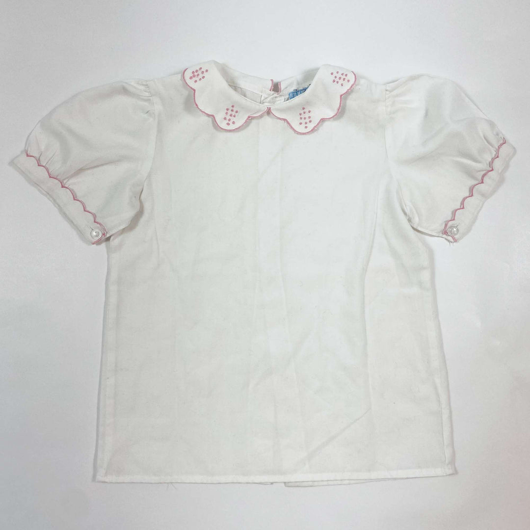 Jacadi vintage embroidered blouse 18M/81 1