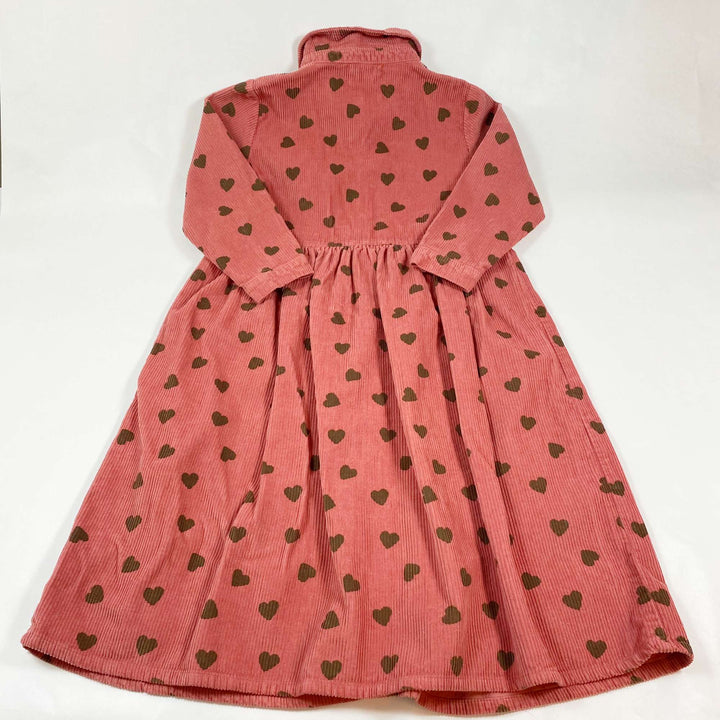 Piupiuchick hearts corduroy dress 8Y 2