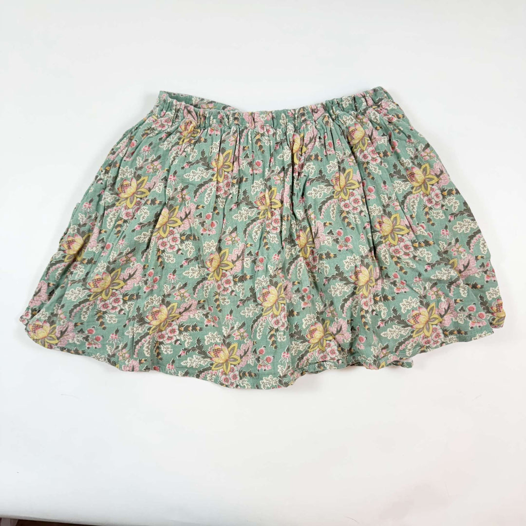 Louise Misha Audrey Blue French Flowers skirt 8Y 2