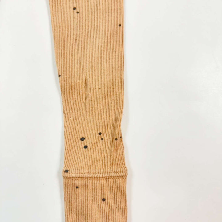 Phil & Phae soft terracotta dot leggings & longsleeve set 2Y 3