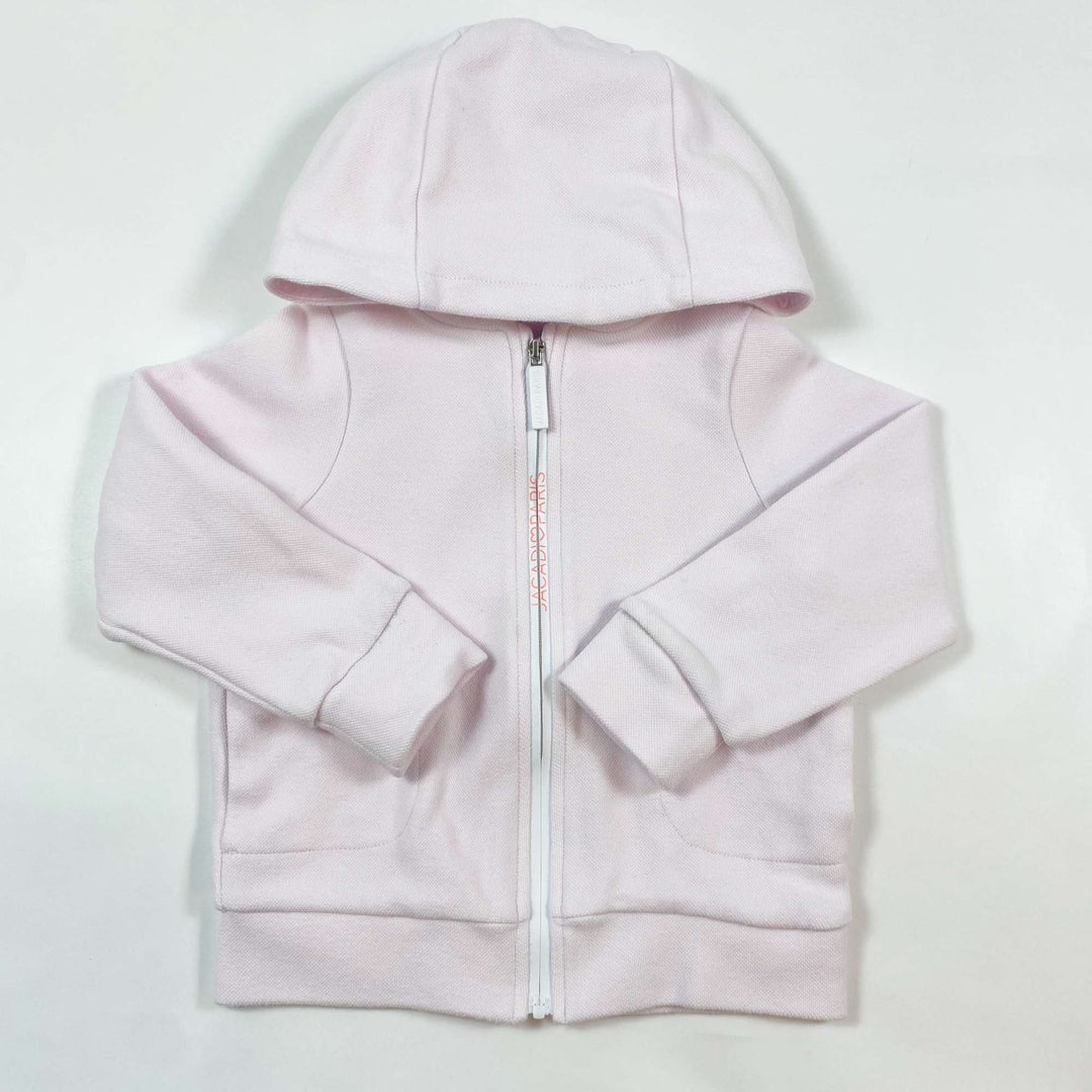 Jacadi pink zip sweatshirt 3Y/96 1
