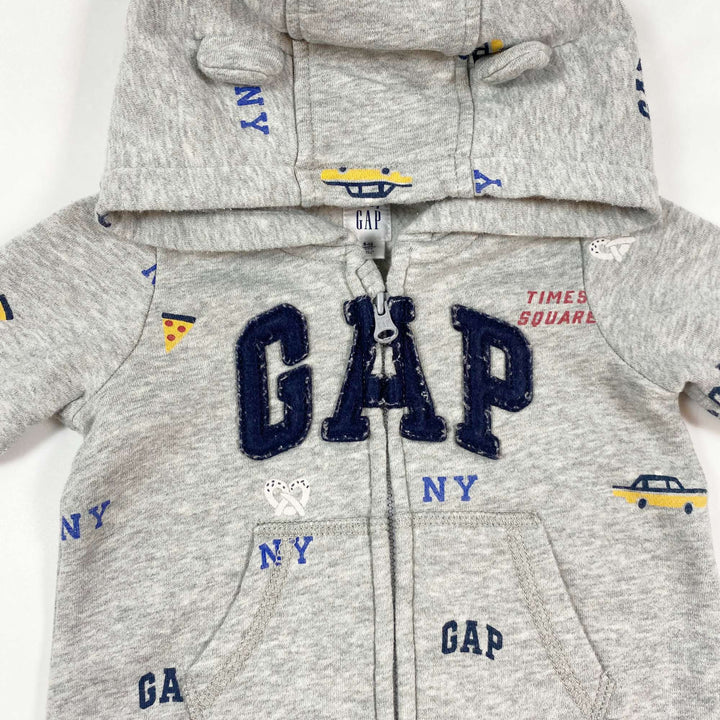 Gap NYC sweat jumpsuit 6-12M 2