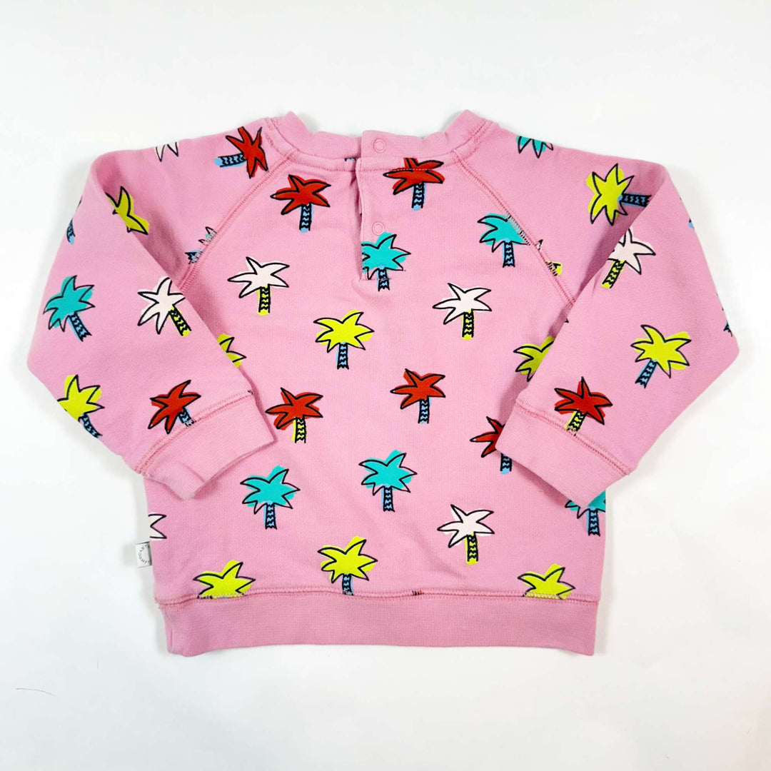 Stella McCartney Kids pink palm sweatshirt 2Y 2