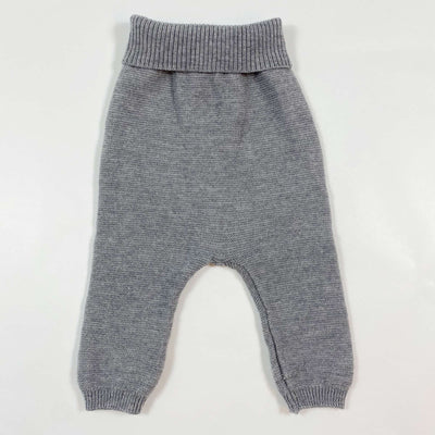 Frilo grey merino wool baby trousers 56 1