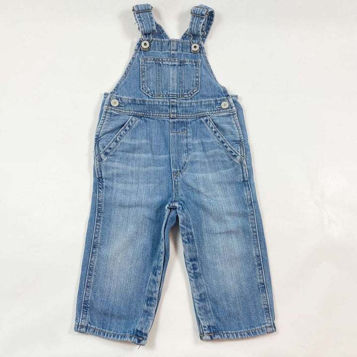 Gap denim dungarees 12-18M 1