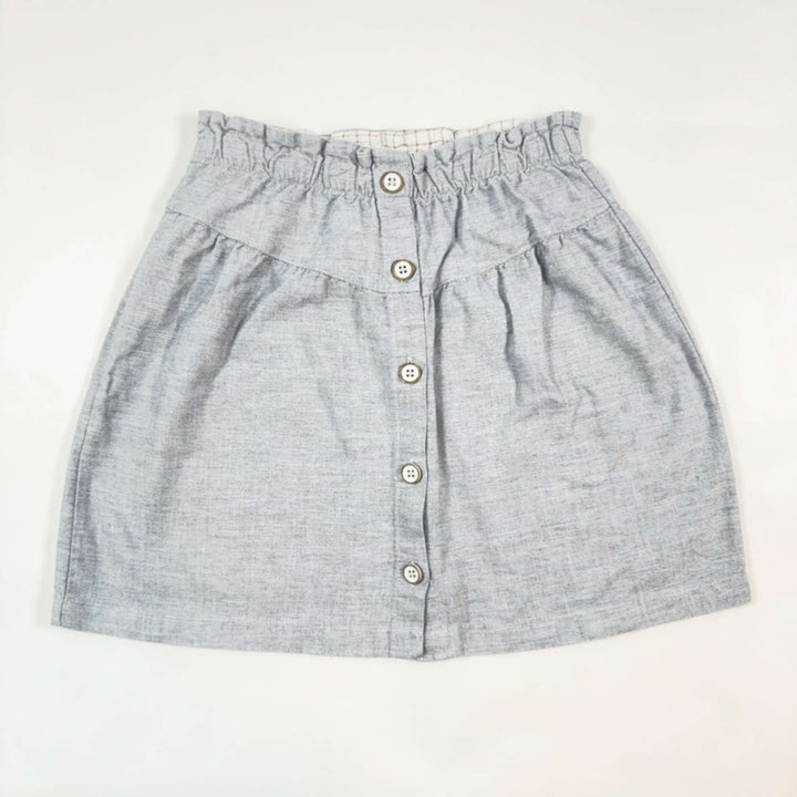 Búho blue linen and cotton skirt 10Y 1