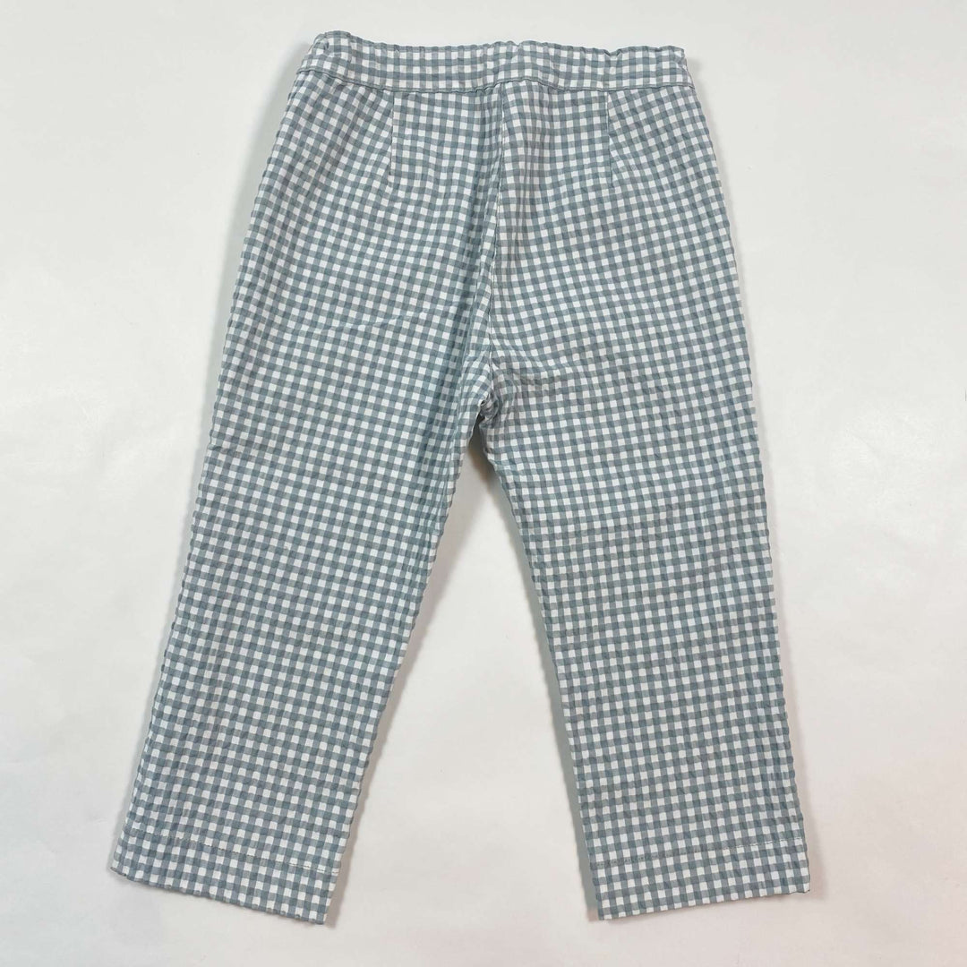 Il Gufo blue seersucker trousers 4Y 2