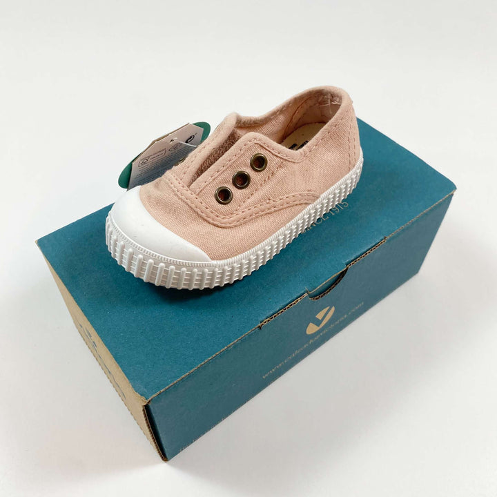 Victoria soft pink canvas slip-ons Second Season 21 1