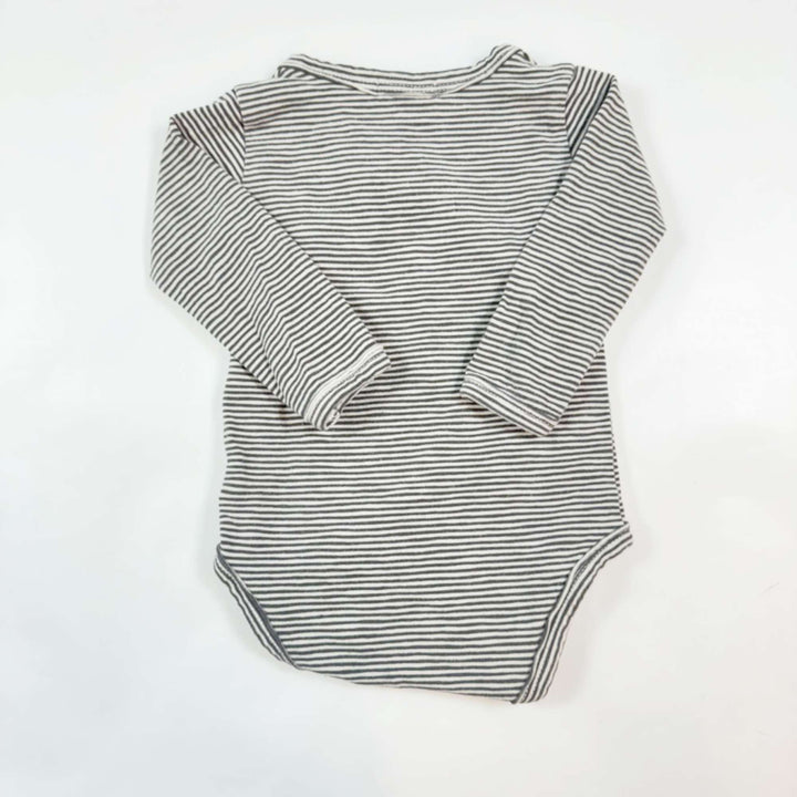 Phil & Phae brown striped wrap body 3-6M 2