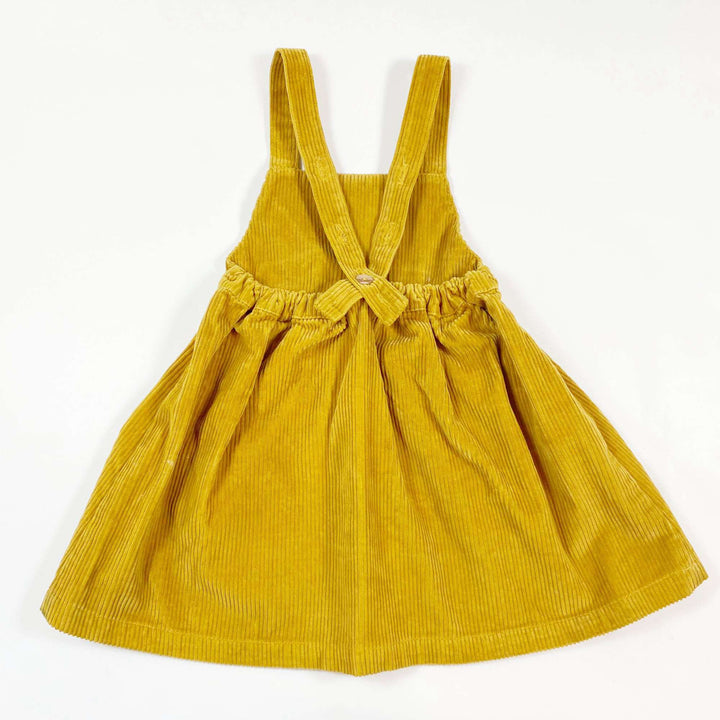 Olivier London mustard corduroy pinafore 2-3Y 2