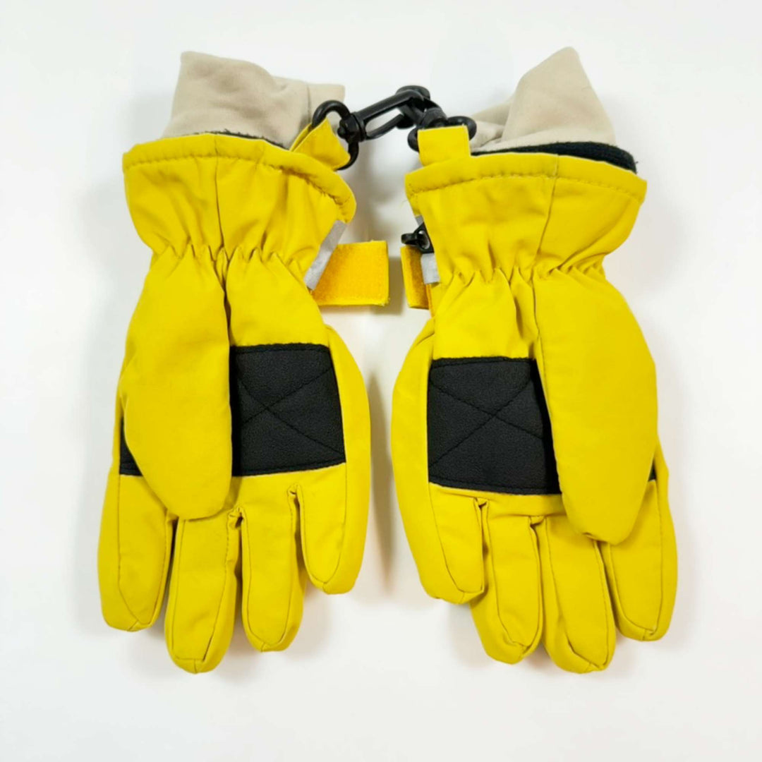 Mini A Ture yellow Ski gloves 6-7Y 2