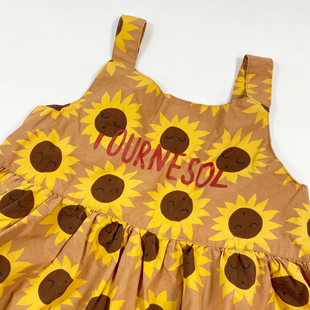 Jelly Mallow sunflower dress 8-9Y/130 3
