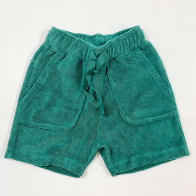 Emile et Ida green terry shorts 4Y 1