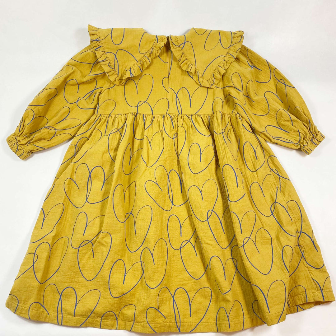 Jelly Mallow heart print dress 6-7Y/120 3
