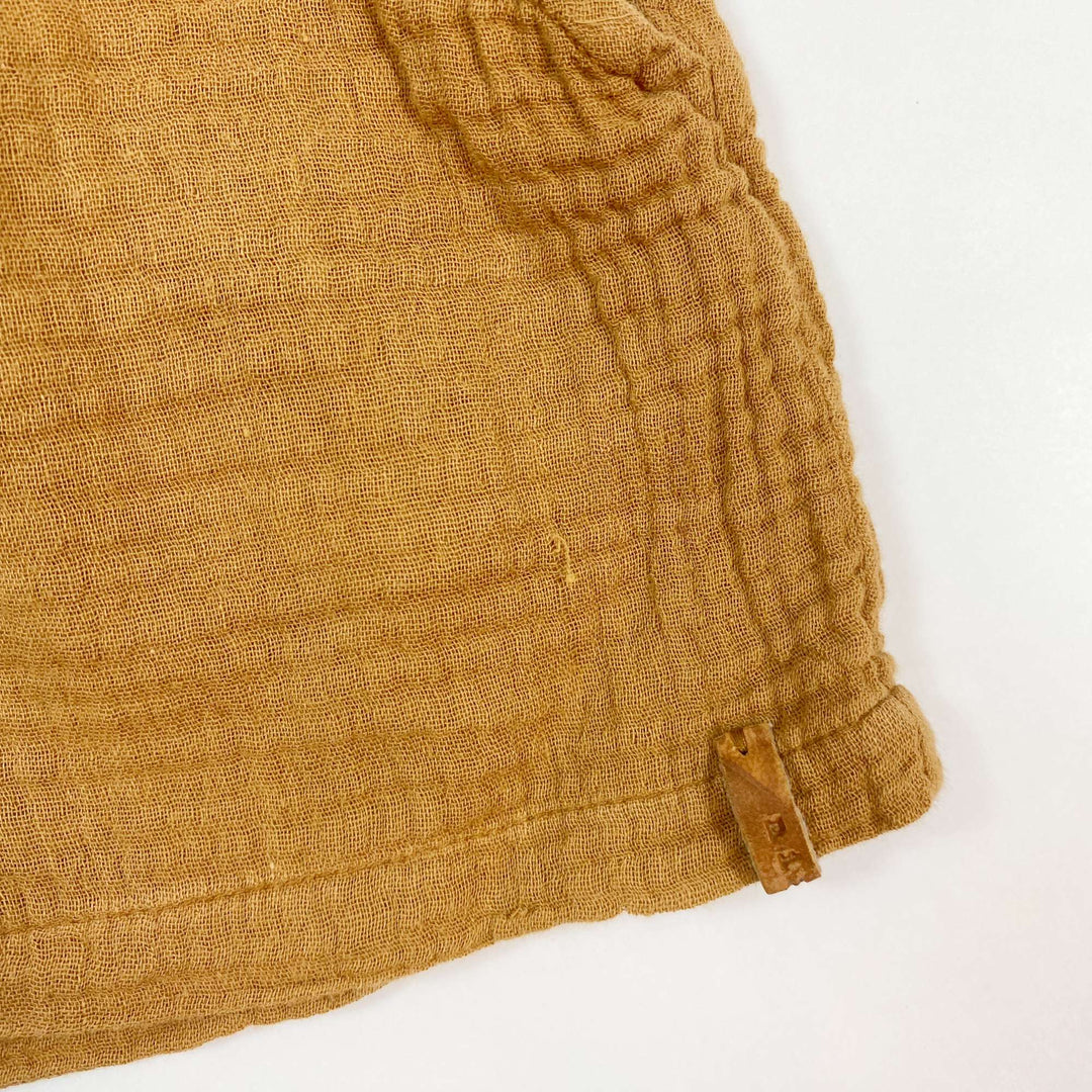 Nixnut ochre muslin shorts 92 2