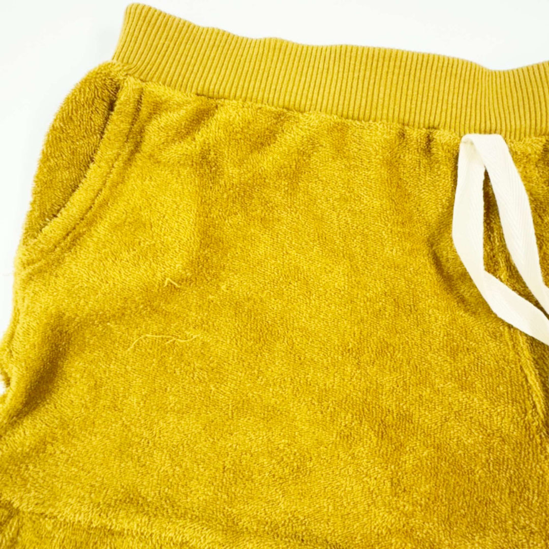 Búho ochre terry shorts 6Y 2
