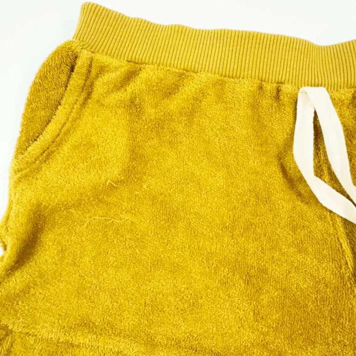 Búho ochre terry shorts 6Y 2