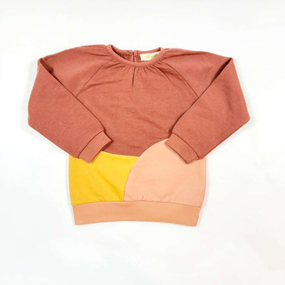 Soft Gallery vintage pink patchwork sweatshirt 12M 1