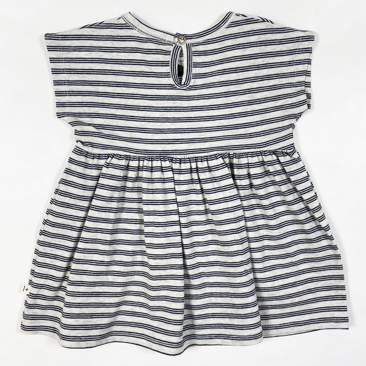 1+ in the Family grasse dark navy striped dress Second Season 18M