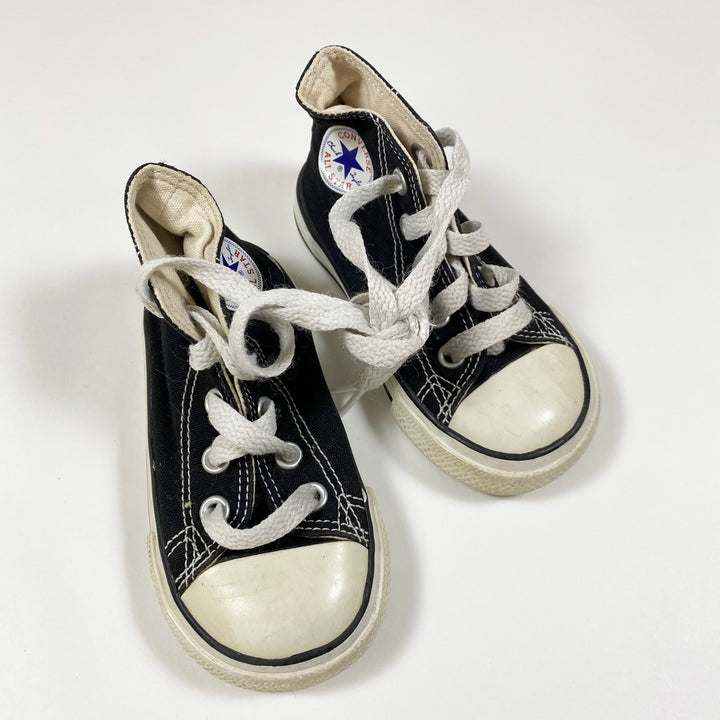 Converse schwarze High-Tops 21