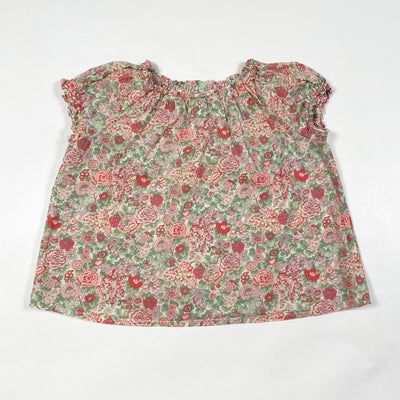 Bonpoint ecru floral blouse 2Y 1