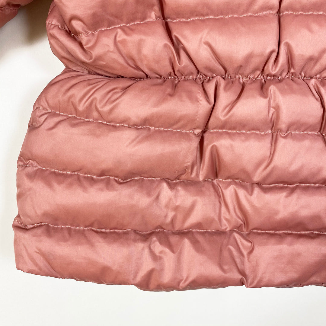 Burberry vintage pink puffer jacket 2Y
