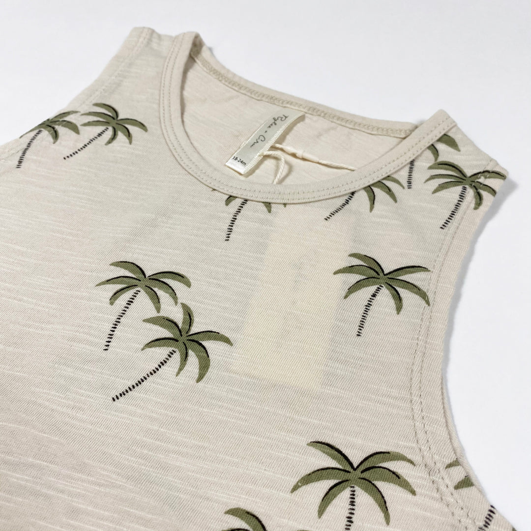 Rylee + Cru natural palm tank top Second Season 18-24M