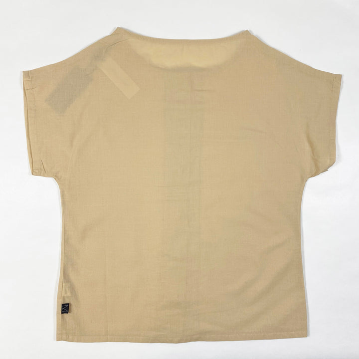 Monkind creme button shirt Second Season 7-8Y