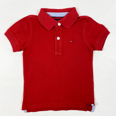 Tommy Hilfiger red short-sleeved polo 18-24M 1