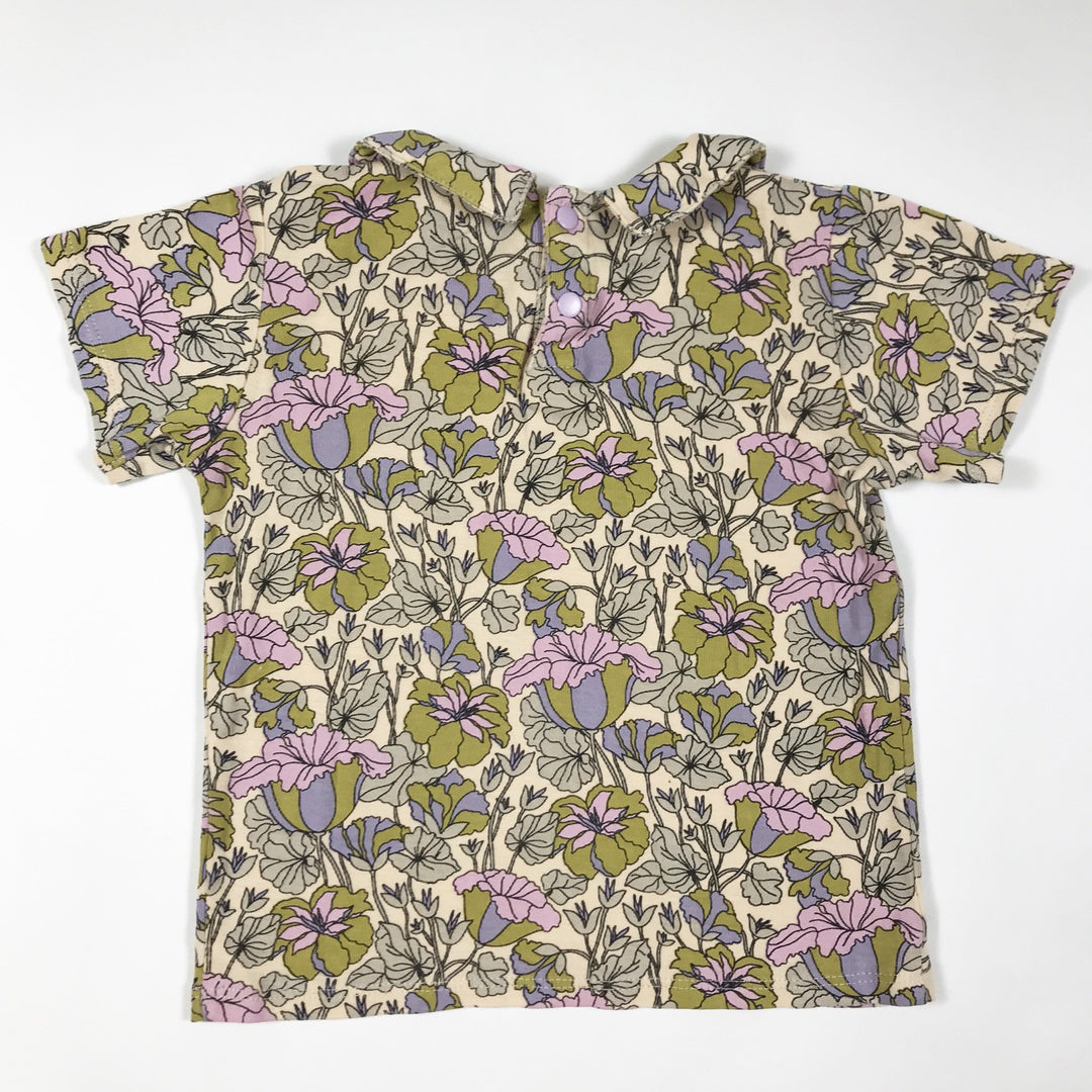 Misha & Puff trumpet flower collar tee 4-5Y