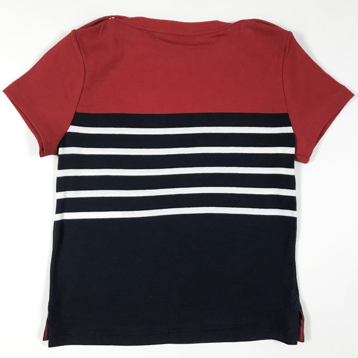 Petit Bateau red and blue striped t-shirt 36M/95