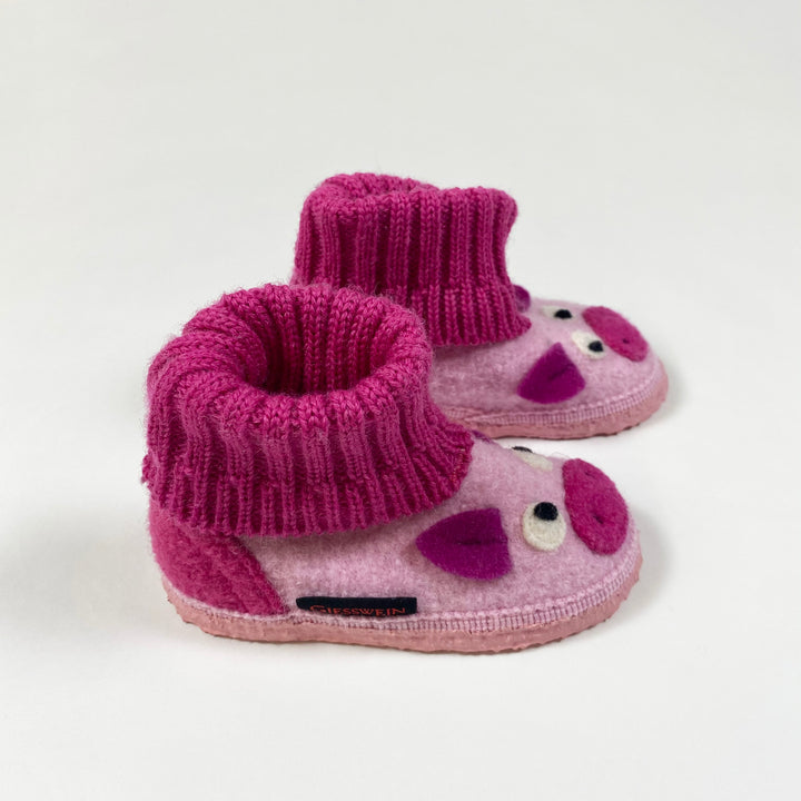 Giesswein pink piggy indoor shoes 23 1