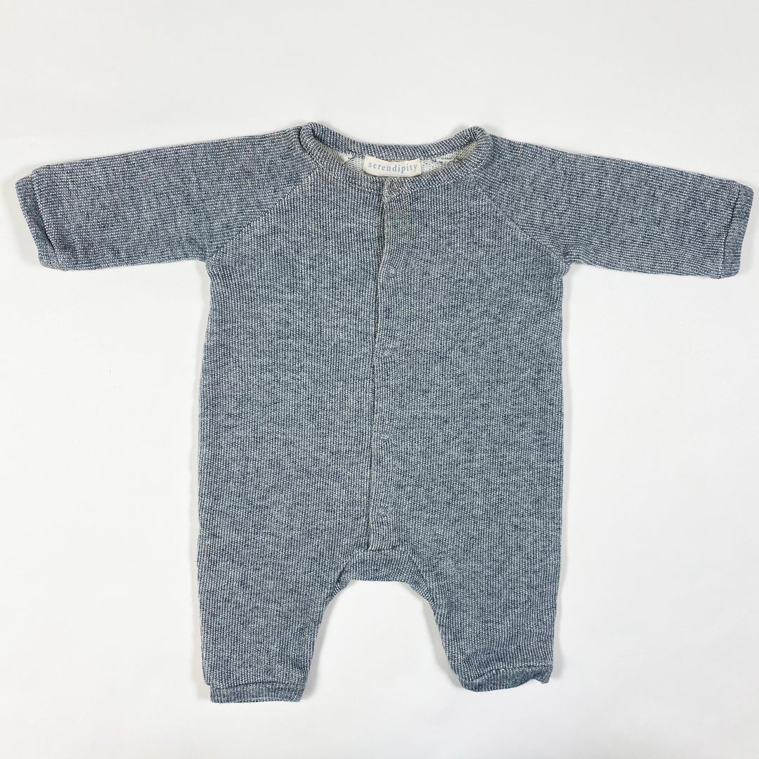 Serendipity Organics blauer Bio-Baumwoll-Overall 56/1M