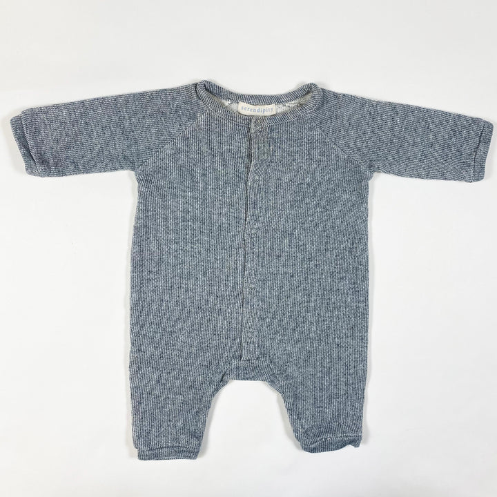 Serendipity Organics blauer Bio-Baumwoll-Overall 56/1M