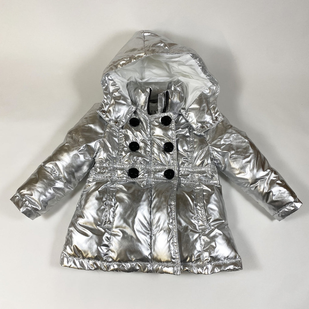 Livly silver puffer jacket 86-92