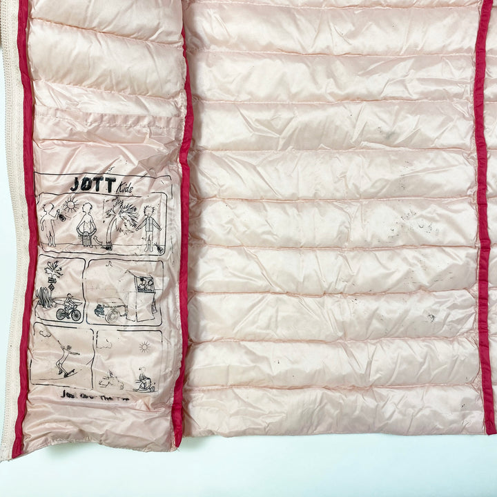 JOTT light pink down jacket 12/14Y 4