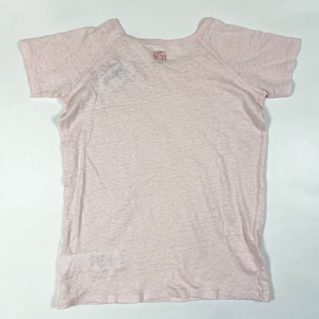 Bonton pale rose Roselita linen t-shirt Second Season 12A