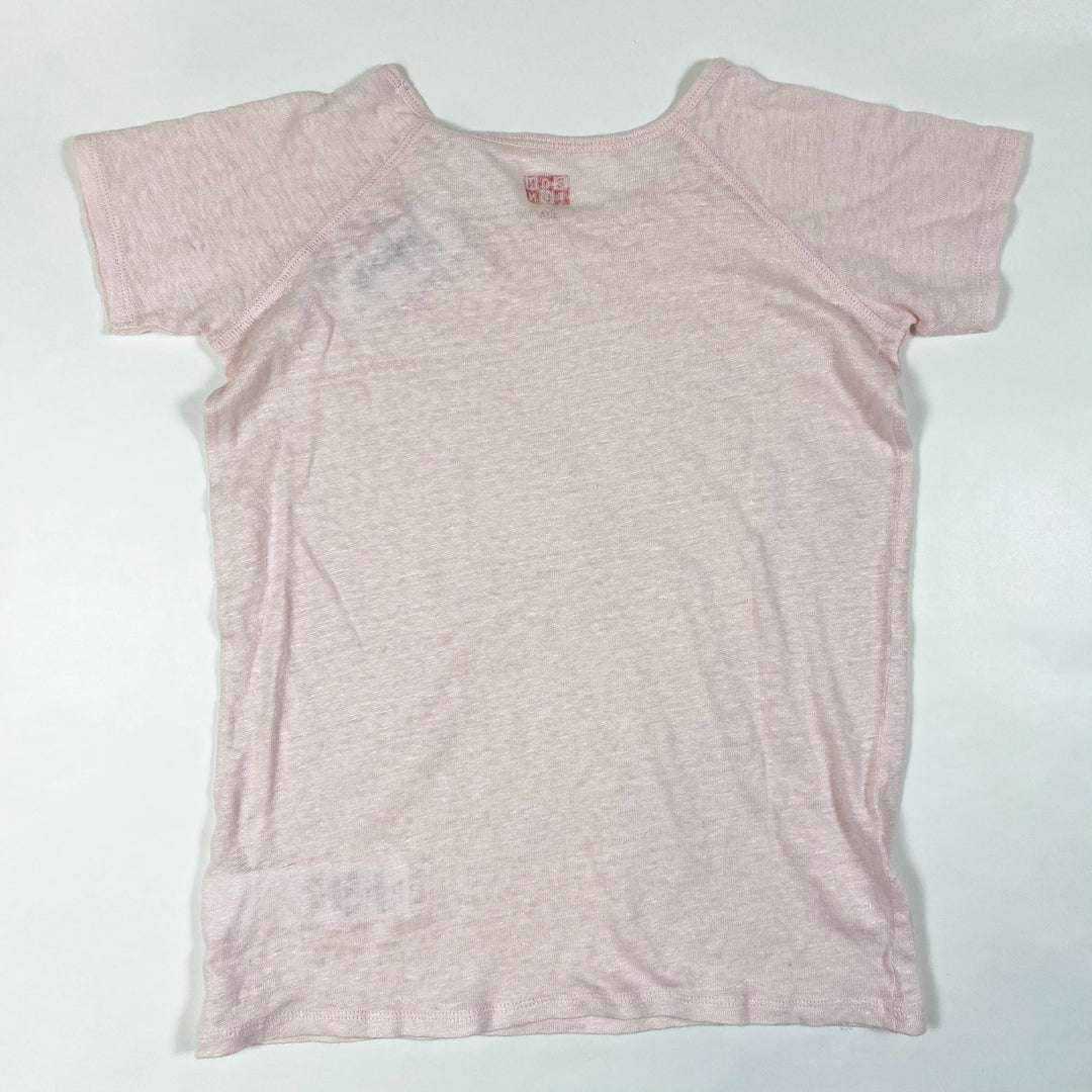 Bonton blassrosa Roselita Leinen-T-Shirt Second Season 12A