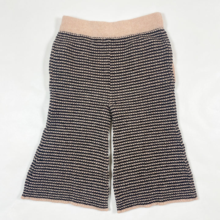 Morley black/beige knit culottes 4Y 2