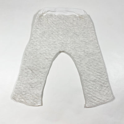 Petit Bateau grey padded pants 12M/74 1