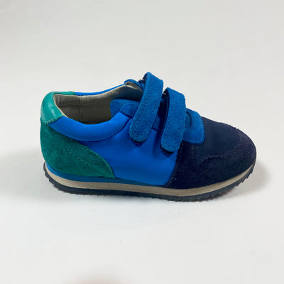 Jacadi blue/green suede leather sneakers 26 2
