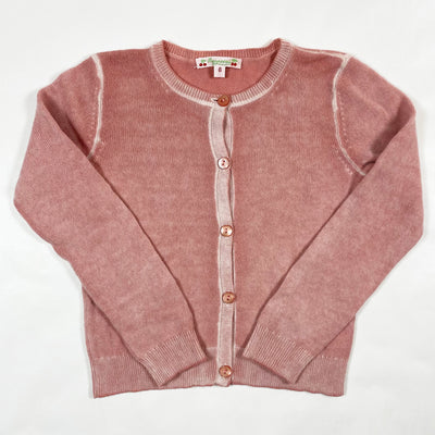 Bonpoint soft pink cashmere cardigan 6Y 1