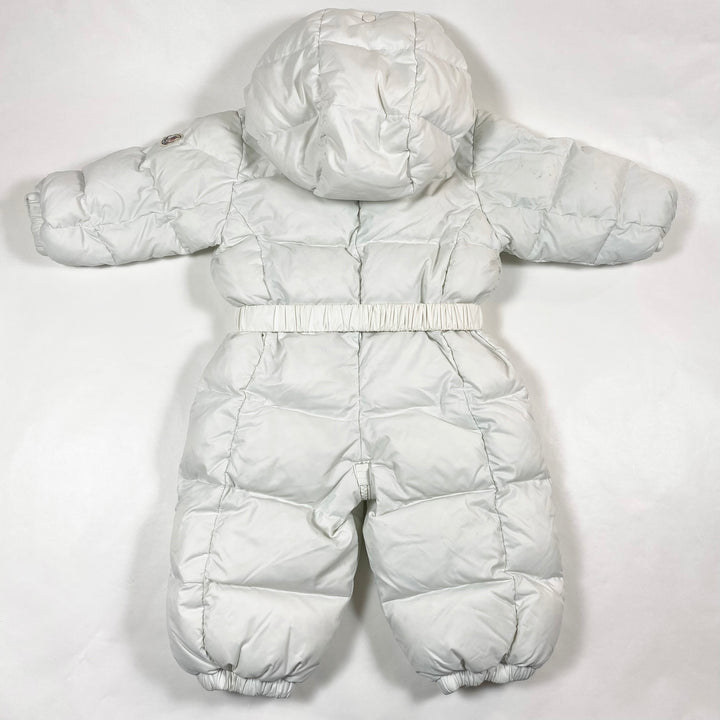 Moncler off-white snow suit 9-12M/74 3
